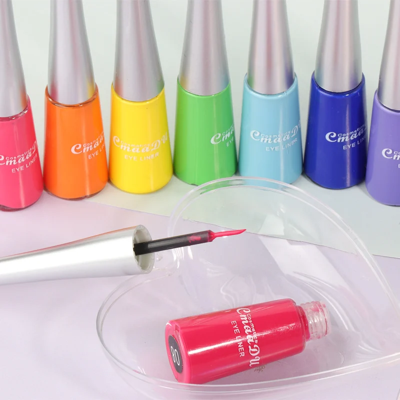 17 Colors Waterproof Liquid Eyeliner Pen Fast-Drying Smudge-Proof 24 17 colors waterproof liquid eyeliner pen lak wut2zpnz desc 24