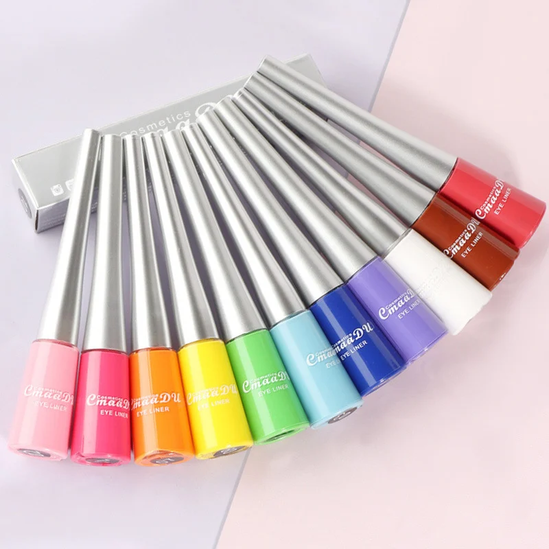 17 Colors Waterproof Liquid Eyeliner Pen Fast-Drying Smudge-Proof 4 17 colors waterproof liquid eyeliner pen lak wut2zpnz desc 4