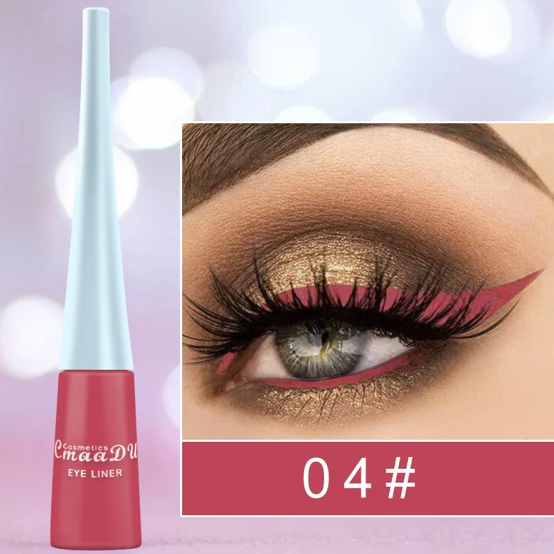 17 Colors Waterproof Liquid Eyeliner Pen Fast-Drying Smudge-Proof 8 17 colors waterproof liquid eyeliner pen lak wut2zpnz desc 8