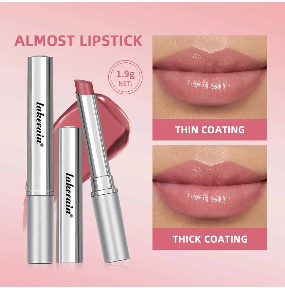Lakerain Almost Lipstick Pink Honey Moisturizing Lip Balm Sheer Tinted Gloss 6 lakerain almost lipstick pink honey balm lak kwe9dang desc 6