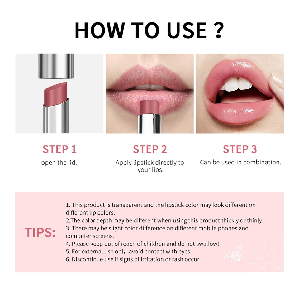 Lakerain Almost Lipstick Pink Honey Moisturizing Lip Balm Sheer Tinted Gloss 9 lakerain almost lipstick pink honey balm lak kwe9dang desc 9