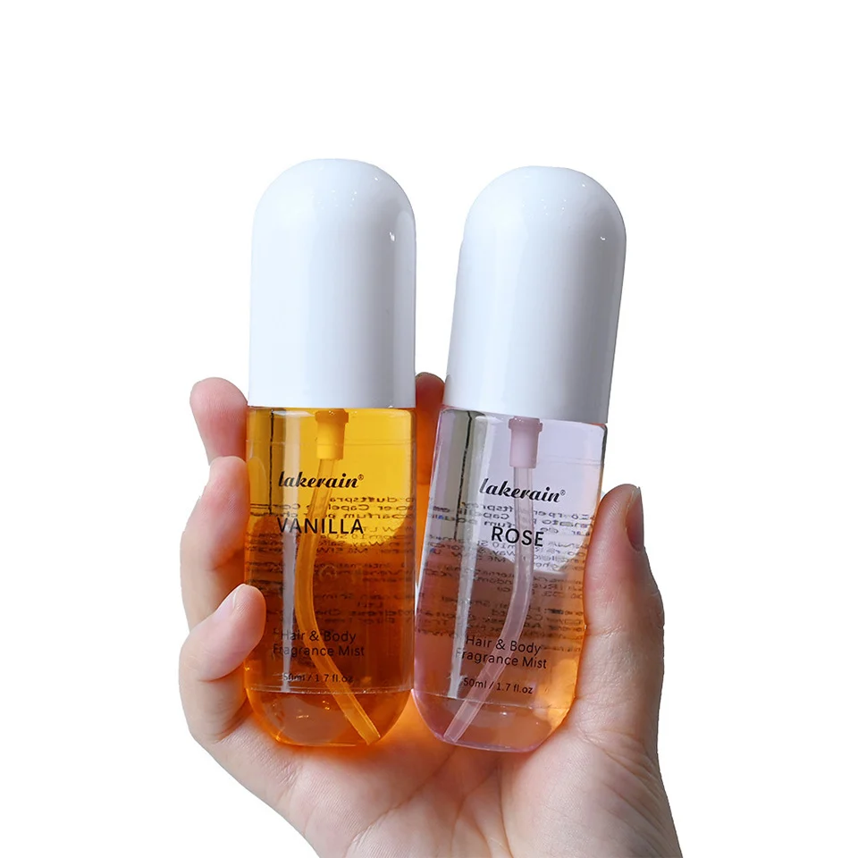 Fragrance Mist for Hair and Body lakerain Long-lasting Vanilla Scent 50ml 12 lakerain hair body fragrance mist lak 9bfk73ph desc 12