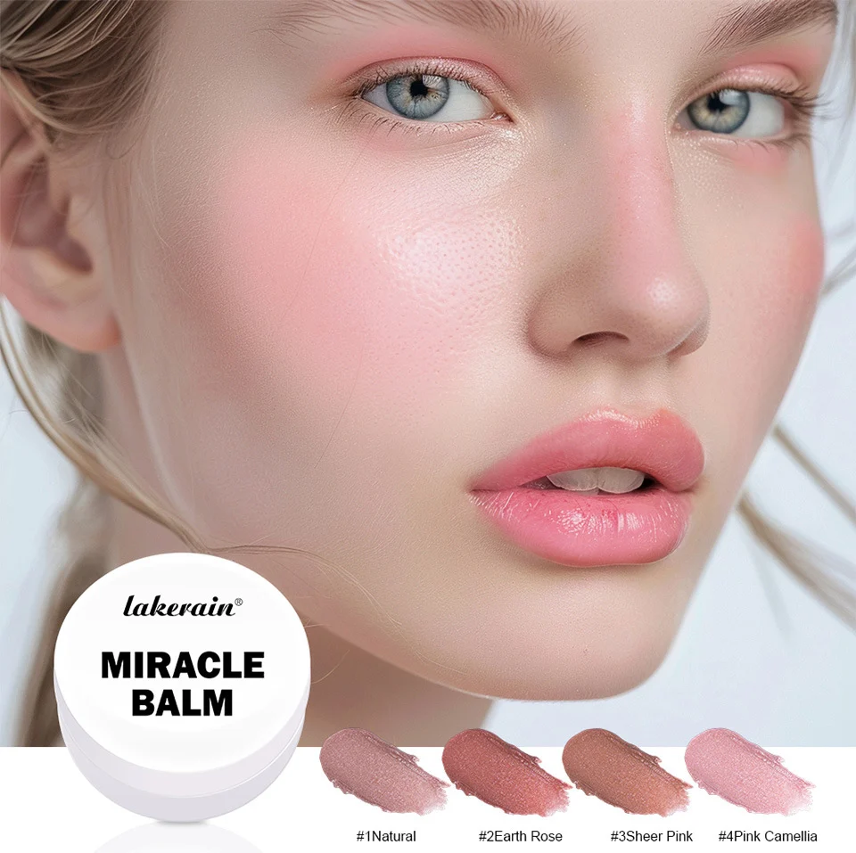 Miracle Balm Multi-Purpose Tinted Moisturizer for Face, Lips & Cheeks - lakerain Dewy Finish Cream Blush & Eyeshadow 1 lakerain miracle balm multi purpose tinted cream lak t9b5wpq9 desc 1