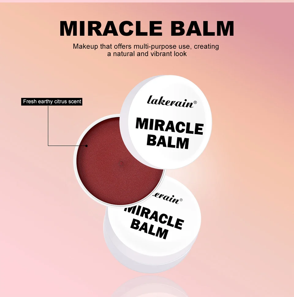 Miracle Balm Multi-Purpose Tinted Moisturizer for Face, Lips & Cheeks - lakerain Dewy Finish Cream Blush & Eyeshadow 4 lakerain miracle balm multi purpose tinted cream lak t9b5wpq9 desc 4