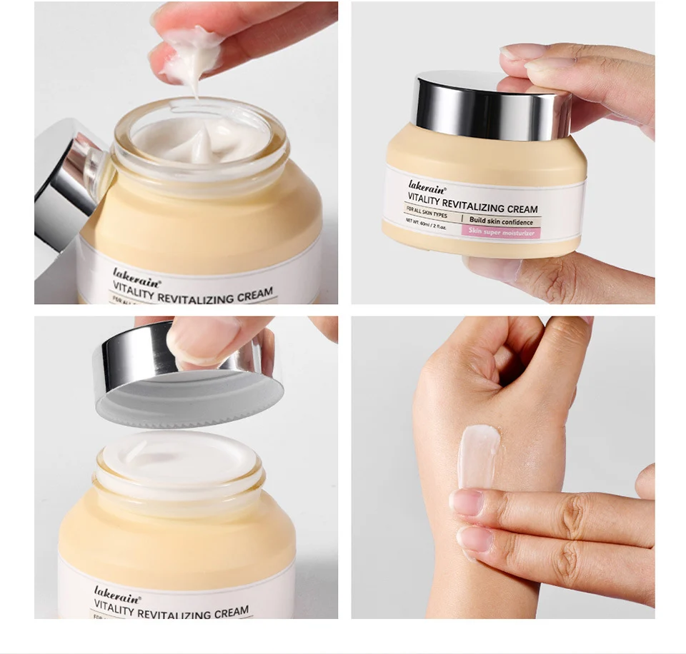 Lakerain Vitality Revitalizing Cream Anti-Aging Face Moisturizer for Firming & Hydration (60ml) 10 lakerain vitality revitalizing cream anti aging moisturizer lak 556anqhq desc 10