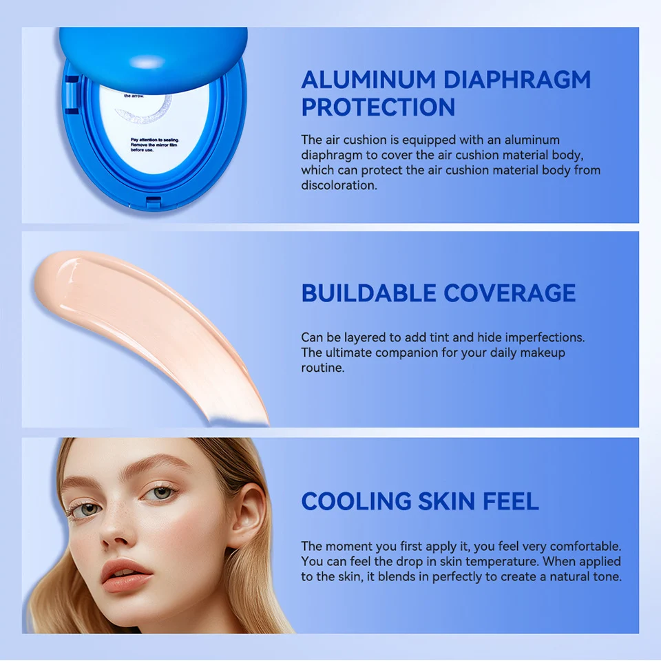 Mask Fit Cool Sun Cushion Foundation Long-lasting Full Coverage Semi-Matte Finish 18g 2 mask fit cool sun cushion foundation lak 6qjeqks2 desc 2
