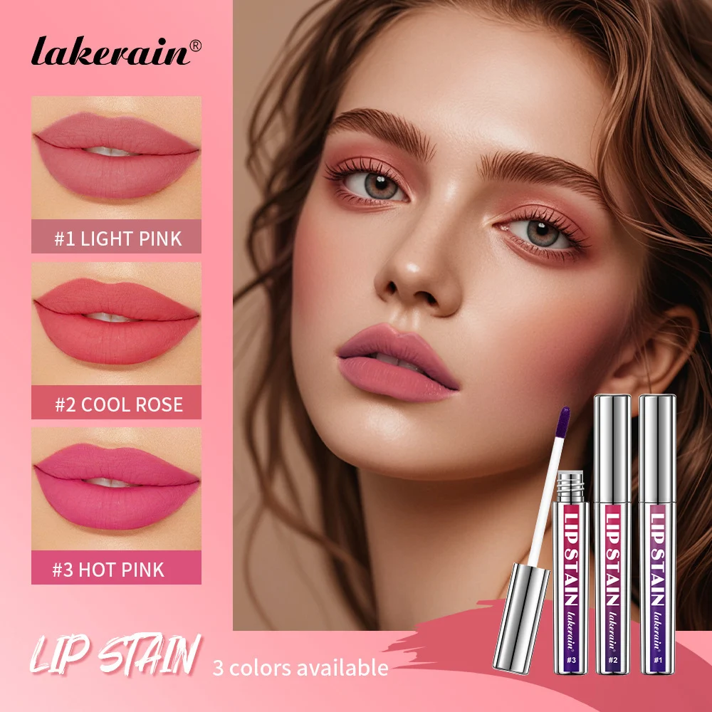 Peel-Off Lip Stain Waterproof Long-Lasting Matte Liquid Lipstick Set 19 peel off lip stain waterproof matte liquid lipstick lak tgy72yvd desc 19