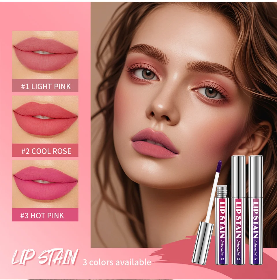 Peel-Off Lip Stain Waterproof Long-Lasting Matte Liquid Lipstick Set 6 peel off lip stain waterproof matte liquid lipstick lak tgy72yvd desc 6